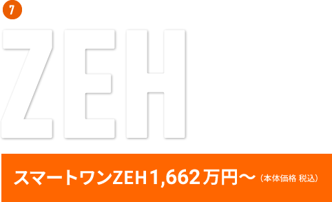 ZEHネットゼロエネルギーハウスに対応しています