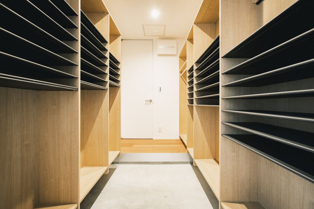 玄関からスッキリを保つ、計算されたスマートな帰宅動線